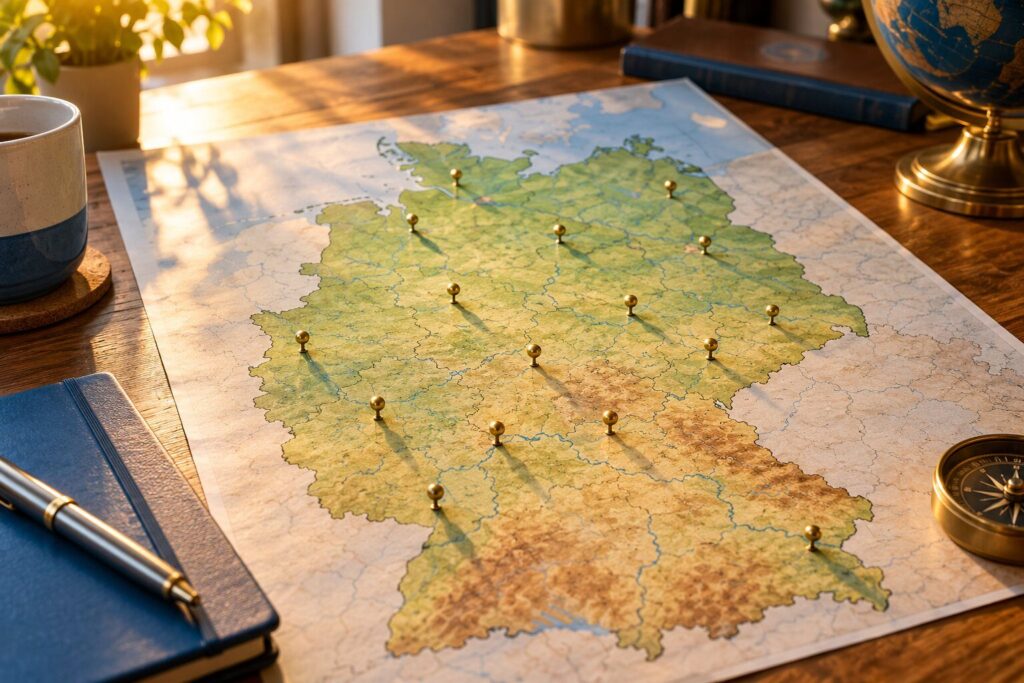 Wo wir Sie bundesweit unterstützen – Guul Translations